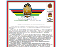 Tablet Screenshot of cirqueducyclisme.com
